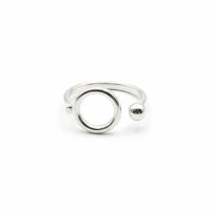Bague Rond et boule