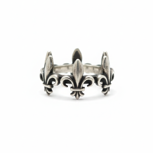 Bague Fleur de Lys répétitif