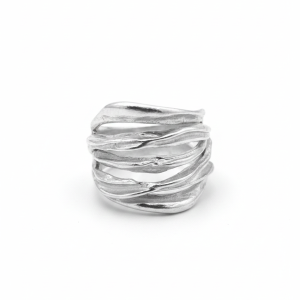 Bague Gousse de vanille ajourée