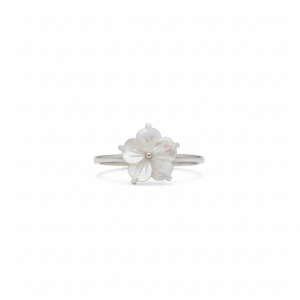 Bague Fleur cerise